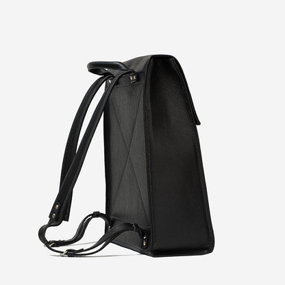 Grand sac à dos en cuir