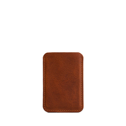 Skórzany portfel MagSafe – The Minimalist | Slim Leather Wallet