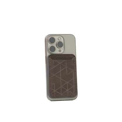 Skórzany portfel MagSafe – Classic z grawerem | Engraved Leather Wallet