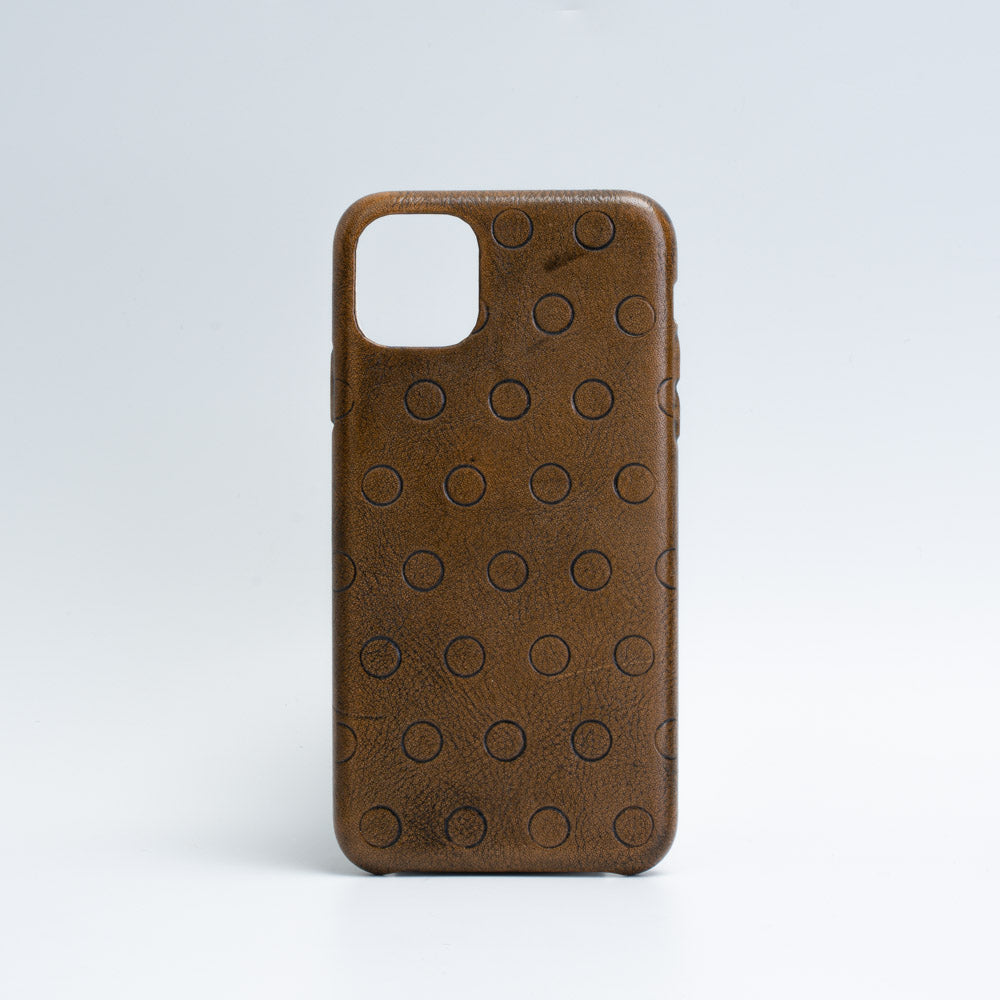 Skórzane etui na iPhone 11 Pro Max – Geometric Goods