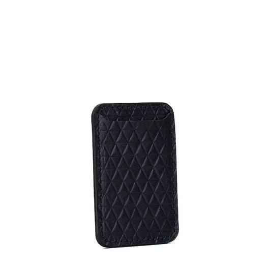 Skórzany portfel MagSafe – wzór Diamonds