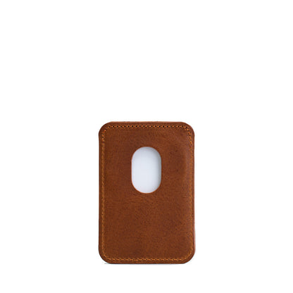 Skórzany portfel MagSafe – The Minimalist | Slim Leather Wallet
