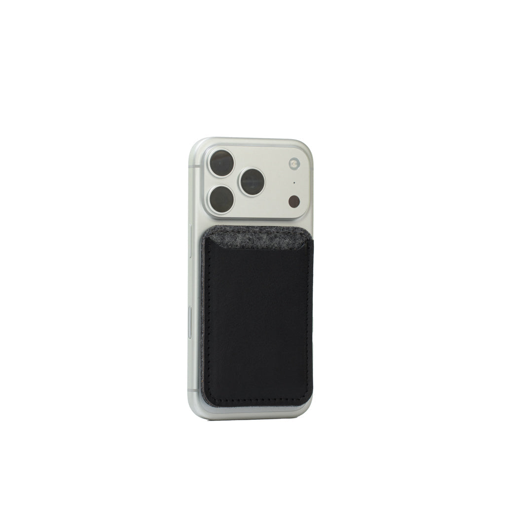 Skórzany portfel MagSafe – Merino