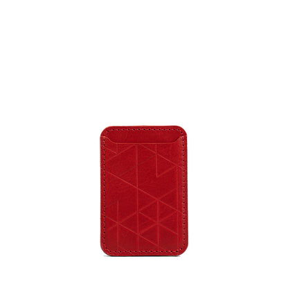 Skórzany portfel MagSafe – Classic z grawerem | Engraved Leather Wallet